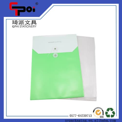 Office Stationery Supplier Printing PP A4 Document Bag
